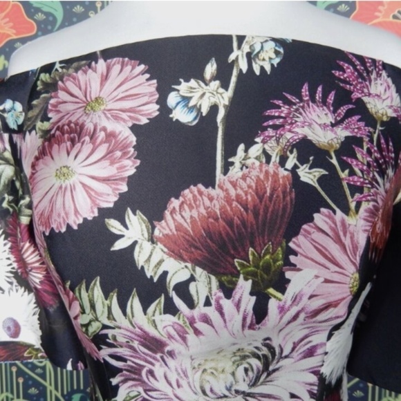 Keepsake The Label Stand Still Floral Off The Shoulder Dress - Picture 5 of 7